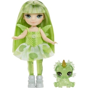 MGA Entertainment Rainbow High Малка сестричка фея - Emerald (Green) (543404-EUC)