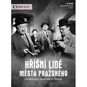 Hříšní lidé Města pražského - 4DVD - neuveden