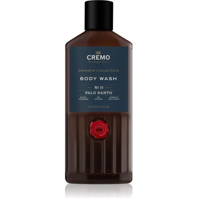 Cremo Reserve Collection Palo Santo energizující sprchový gel 473 ml