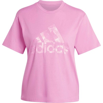 adidas Dámske tričko W AOP TEE ružová biela