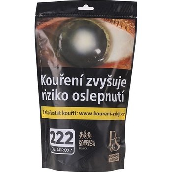 P&S Black tabák cigaretový 100 g