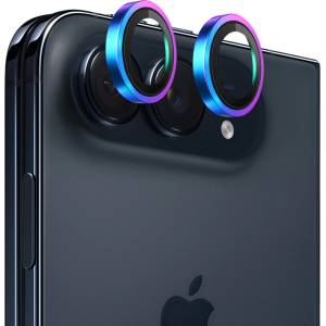 Blueo Протектор за камера за iPhone Duo - Original Metal Frame Lens Glass - Blueo - Цветен