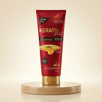 Keratin Plus Brazílska keratínová kúra Luxurious 200 ml