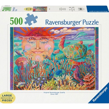 Ravensburger Пъзел Ravensburger от 500 XXL части - Слънце и Море (12001003)