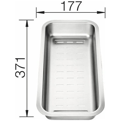 Blanco Miska nerez pro DALAGO- 371x177