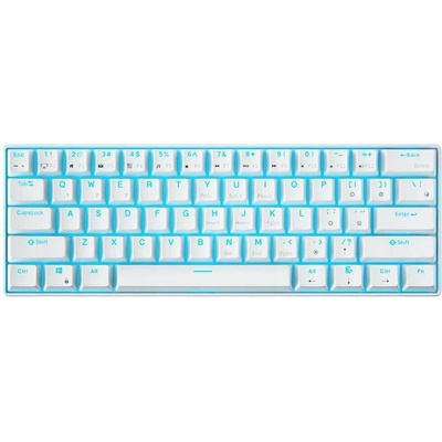 Royal Kludge RK61 RGB brown switch white
