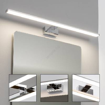 - LED осветление за огледало за баня VESTRA LED/15W/230V 80 cm IP44 хром (BG2208)