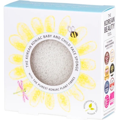 Konjac Sponge Гъба за лице подходяща за бебета и малки деца (3249)