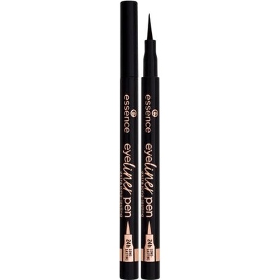 Essence Extra Long-lasting tekuté oční linky 010 Blackest Black 1,1 ml – Zboží Dáma