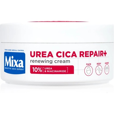 MIXA Urea Cica Repair+ регенериращ крем за тяло за много суха кожа 150ml