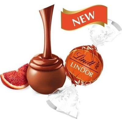 LINDT LINDOR Pralinka Pomeranč 12,5 g