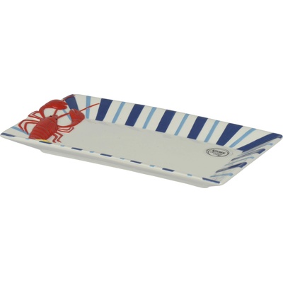 Kitchen goods ЧИНИЯ КЕРАМИКА 874128 25.2х14.2х3см БЯЛА С ОМАР (874128)