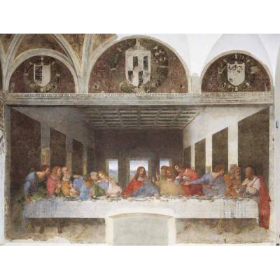 Clementoni - Puzzle Leonardo da Vinci: Last Supper 1 - 1 000 piese