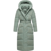 Navahoo dámska dlhá zimná bunda EISBLICK smokey mint