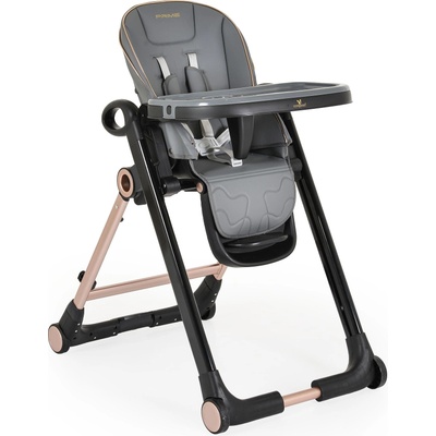 Cangaroo Детски стол за хранене Prime тъмносив (111515)