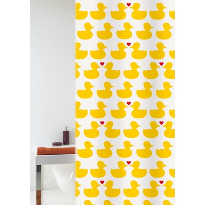GRUND HAPPY SPRING žlutá červená 180 x 200 cm