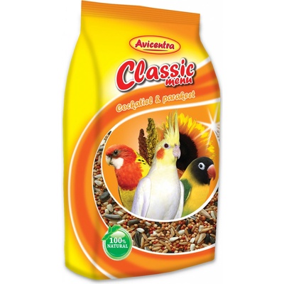 Avicentra Standard Malý papagáj 0,5 kg