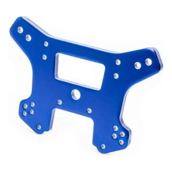 Traxxas кула на предни амортисьори алуминиева синьо анодизирана
