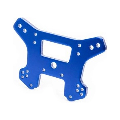 Traxxas кула на предни амортисьори алуминиева синьо анодизирана