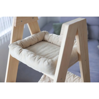 Kerbl 80921 Ladder Žebřík pro kočky přírodní béžový 134 x 39,5 x 97 cm – Sleviste.cz