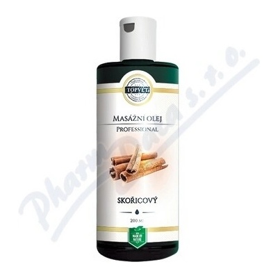 TOPVET PROFESSIONAL Škoricový masážny olej 200 ml
