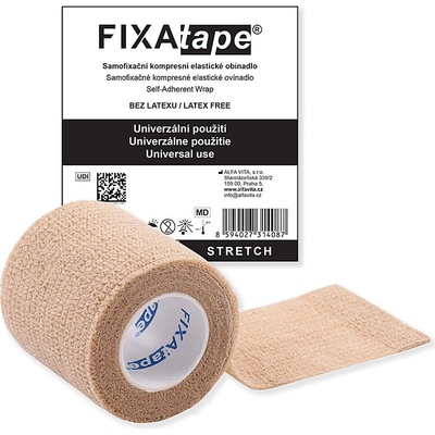 FIXAPLAST Fixatape stretch samofixačné elastické ovínadlo 5 cm x 450 cm 1 kus