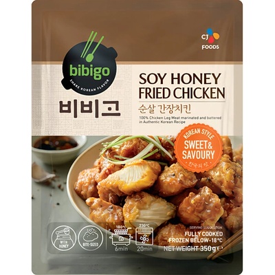 Bibigo Kuře smažené Soy Honey 350g