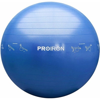 PROIRON Lopta na jogu s potlačou 75 cm