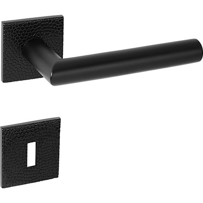 MP kování FAVORIT - HR 4002 5SQ T1 PZ klika/klika černá mat