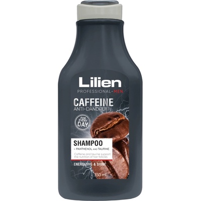 Lilien Caffeine Anti-Dandruff šampón na vlasy proti lupinám pre mužov 350 ml