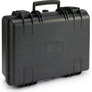 Amazon Basics Medium Protective Portable Hard Camera Case with Adjustable Fit Foam for Drones, Cameras, Lenses and Accessories, Waterproof, Shockproof, 43.6 x 37 x 16.7 cm, Black - WXD0583WD (WXD0583WD)