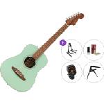 Fender California Standard Redondo Mini Premium SET Surf Green Акустична китара