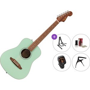Fender California Standard Redondo Mini Premium SET Surf Green Акустична китара