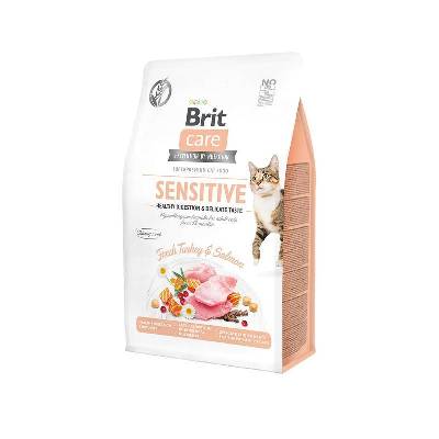 Brit Care Cat Grain-Free Sensitive Healthy Digestion & Delicate Taste 0,4 kg