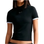 Nike Дамска тениска Nike Women's S/S Fitted Top GLS Running shirt - Black (916-7166-0114)