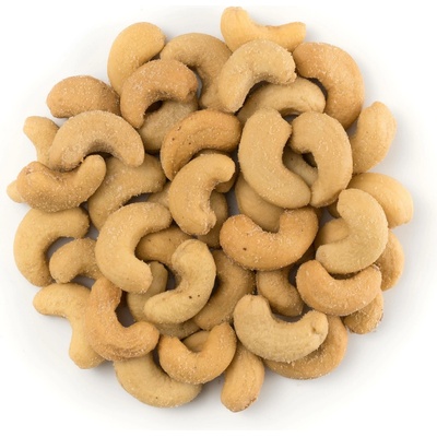 NUTSMAN Kešu ořechy W320 pražené & solené uzené 250 g