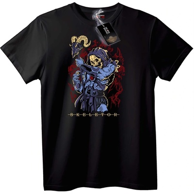 NOONEBRAND Тениска Skeletor - 2XL, White