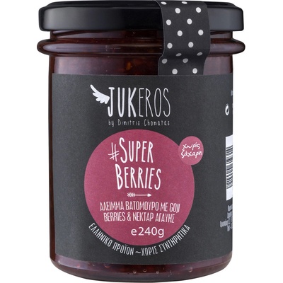 JUKEROS Malinový džem s goji bez cukru 240g