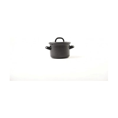 Beryl Hrnec s poklicí 12 cm 1,0 l černý