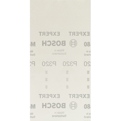 Bosch Brúsny papier EXPERT M480 pre orbitálne brúsky, 115 x 230 mm, zrnitosť 320, 50 ks 2608900774