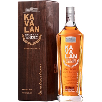 Kavalan Classic Single Malt 40% 0,7 l (kartón)