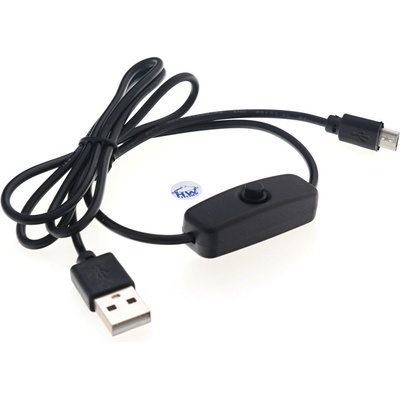 HWKITCHEN Micro USB napájecí kabel s vypínačem 1m HW435 – Sleviste.cz