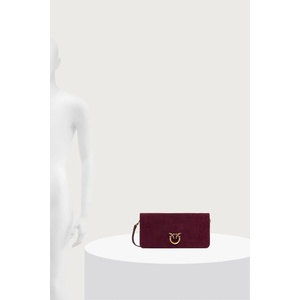 PINKO чанта crossbody дамска от велур (106022.A0F6)