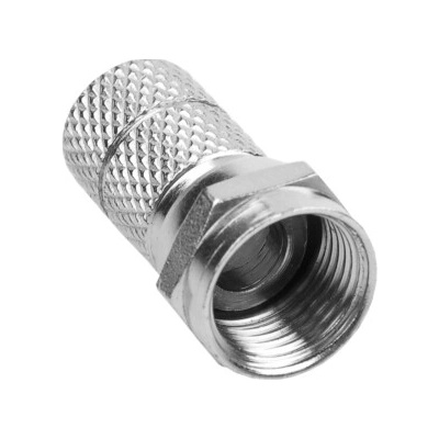 F konektor na koaxiálny kábel RG6U 6,8 mm Cabletech L-WTY0450-3-1