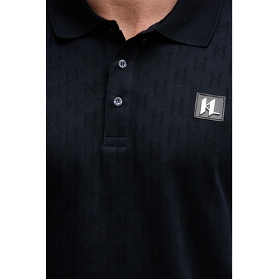 Karl Lagerfeld Памучна тениска с яка Karl Lagerfeld (554201.745006)