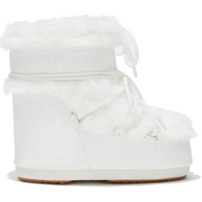 Moon Boot MB Icon Low Faux fur biela 80D1409390