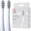 Náhradní hlavice pro elektrické zubní kartáčky  Oclean Plaque Control Medium P1C9 Silver 2 ks