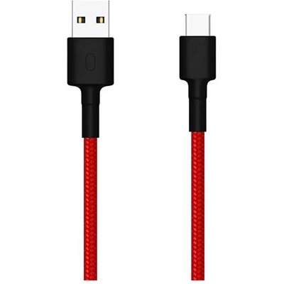 Xiaomi Оригинален USB-C Кабел за Xiaomi Braided с Бързо Зареждане 1m, Червен (sjx10zm)