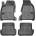 FroGum Гумени стелки Frogum Proline 3D съвместими с AUDI A4 B6 (2000-2004) 4 ЧАСТИ