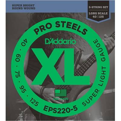 D'Addario EPS220-5 pro baskytaru
